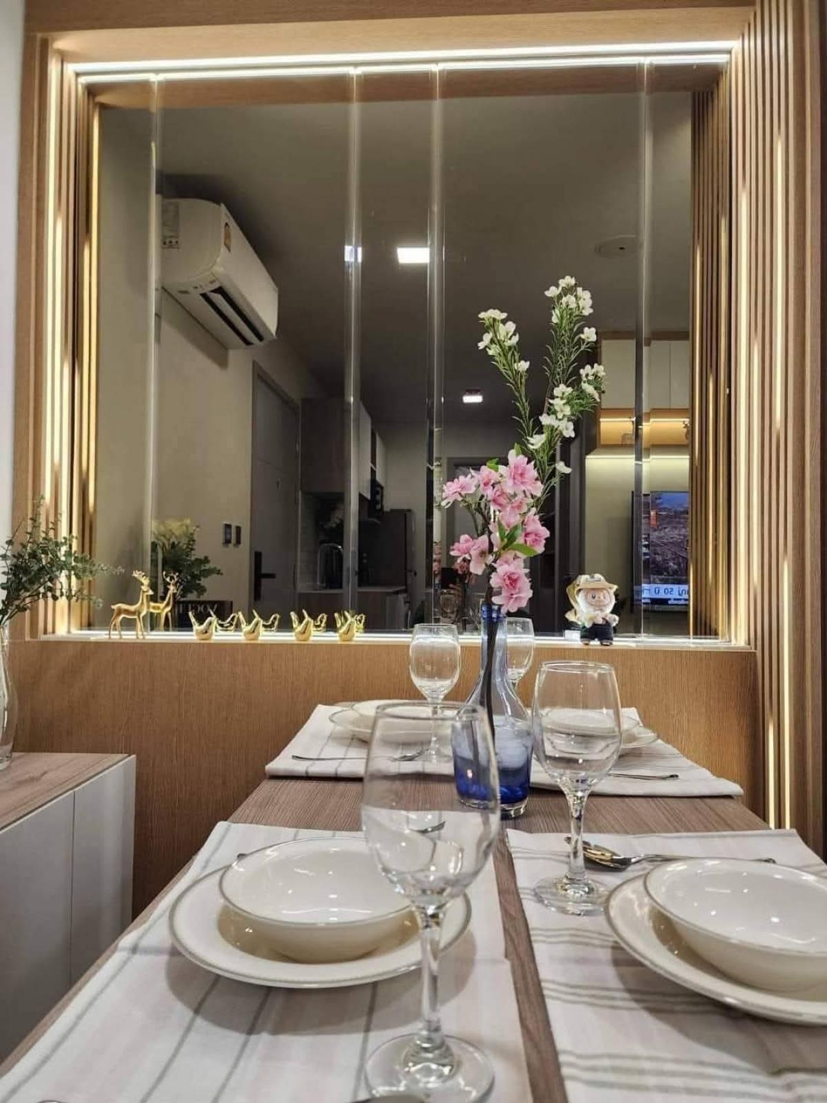 For SaleCondoPathum Thani,Rangsit, Thammasat : 💎 Selling Kave Island, 2 bedrooms (1 bed plus), 38 sq m., Building C, 6th floor, corner room, long pool view. Caribbean side