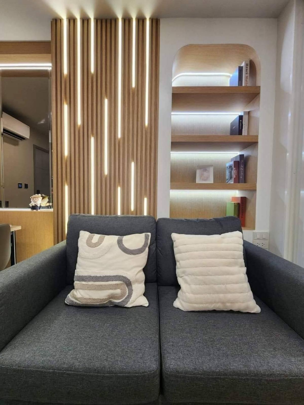 For SaleCondoPathum Thani,Rangsit, Thammasat : 💎 Selling Kave Island, 2 bedrooms (1 bed plus), 38 sq m., Building C, 6th floor, corner room, long pool view. Caribbean side