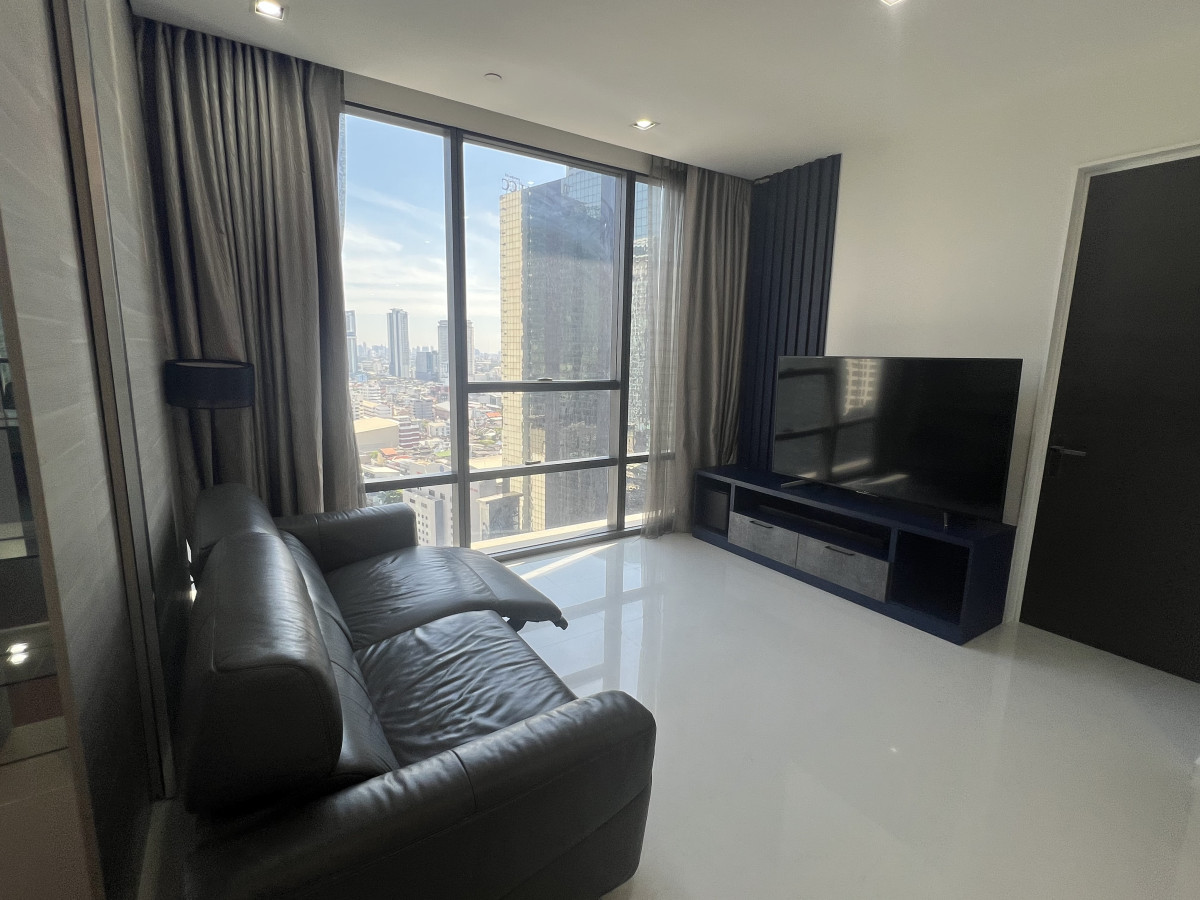 For RentCondoSathorn, Narathiwat : For Rent Condo , The Bangkok Sathorn , high floor , river view , BTS-Surasak , Yannawa , Sa Thon , Bangkok ,CX-77674