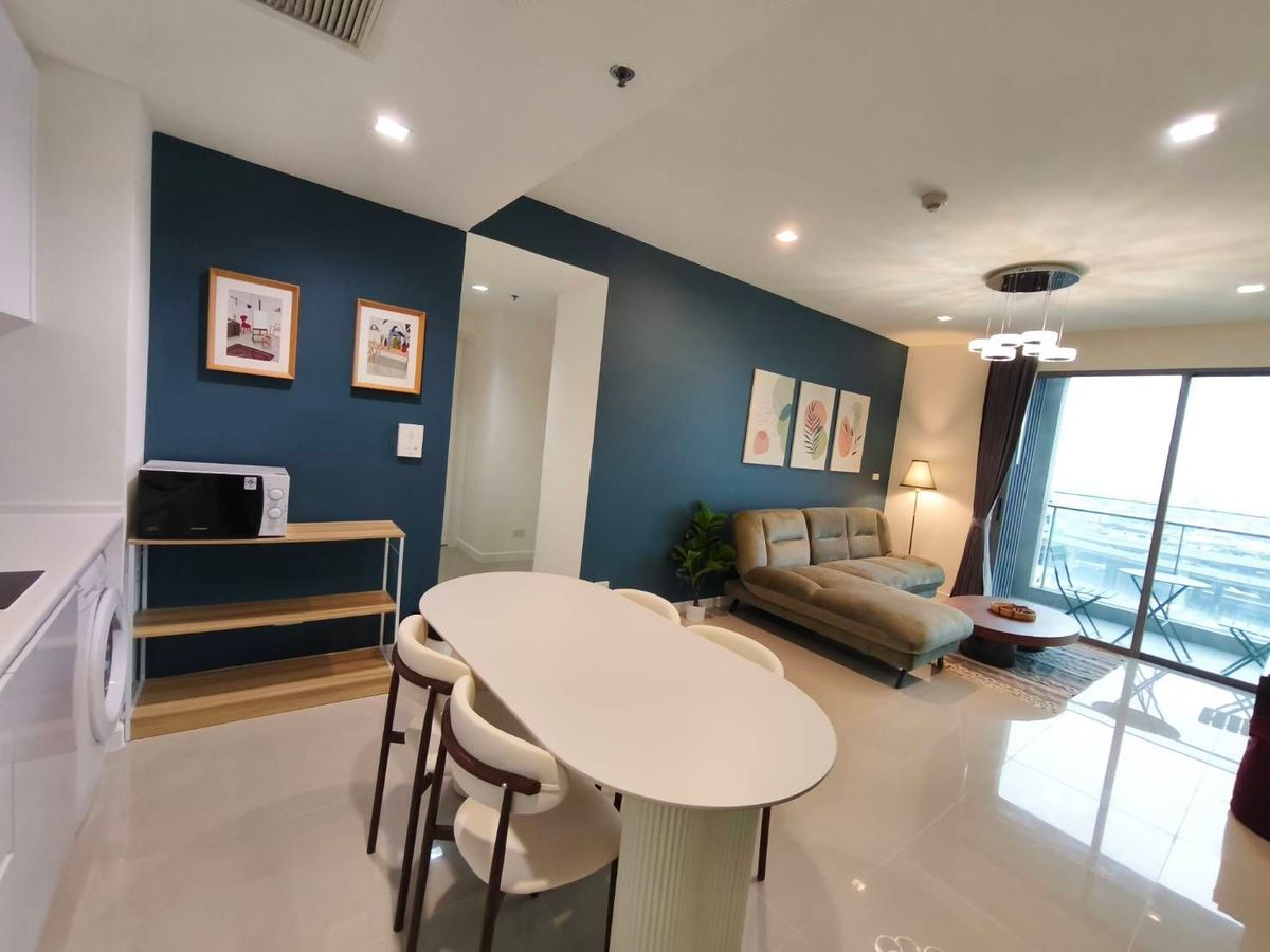 CondoRama3 (Riverside),Satupadit : Condo 2 Bedrooms for Rent at Star View Rama 3 with River View