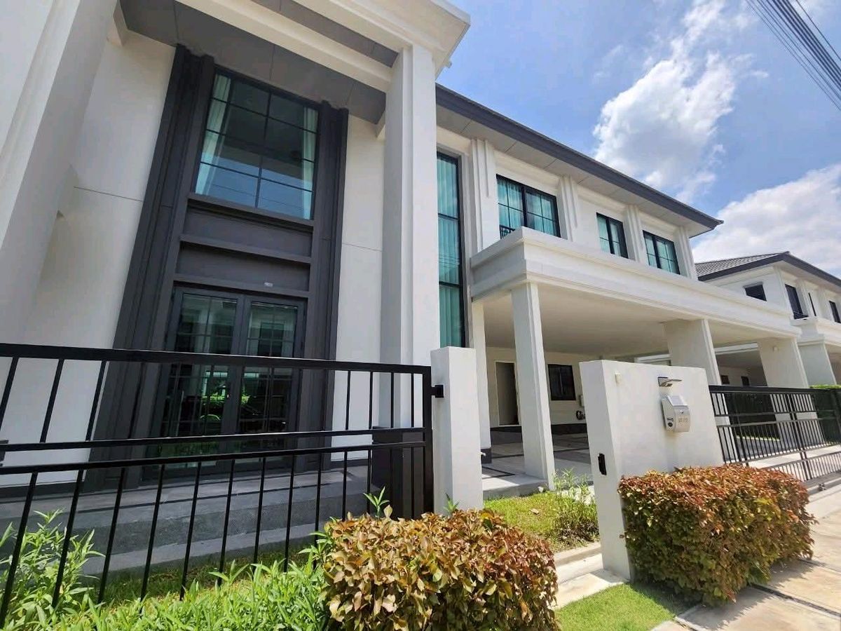For RentHouseLadkrabang, Suwannaphum Airport : For rent #Single House, Setthasiri Bangna -Suvarnabhumi Project #Near Suvarnabhumi Airport