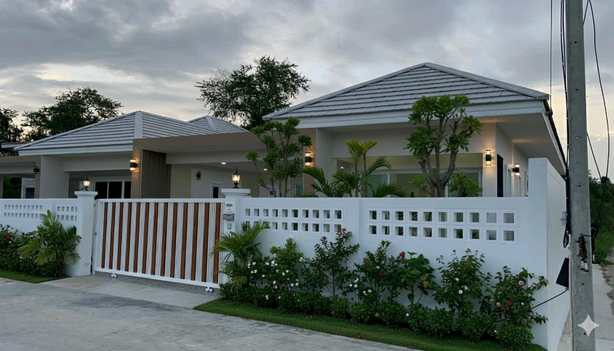 ขายบ้านหัวหิน ประจวบคีรีขันธ์ : New house. | ขายบ้านเดี่ยวปราณบุรี ใกล้ค่ายธนะรัชต์