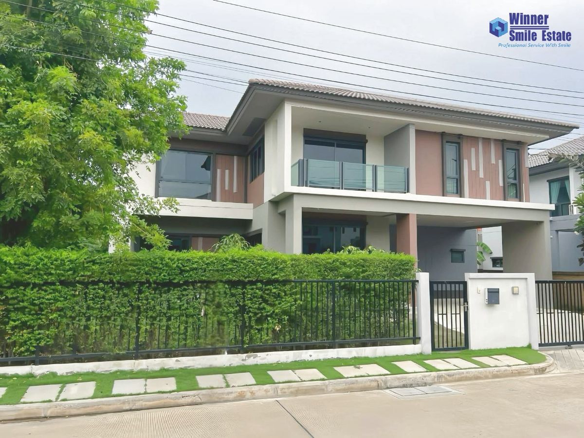 ให้เช่าบ้านบางนา แบริ่ง ลาซาล : ให้เช่าบ้านเดี่ยว 2 ชั้น Burasiri Wongwaen – Onnut : บุราสิริ วงแหวน-อ่อนนุช 4 นอนอ 4 น้ำ บ้านสวยหลังใหญ่ 