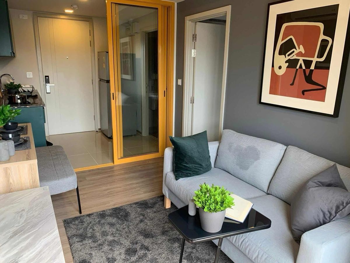 For SaleCondoOnnut, Udomsuk : Urgent sale 📌 The Base Sukhumvit 50 Size 31.78 SQ.M 1 BED 1 Bath is decorated with only 3.29 MB !!!