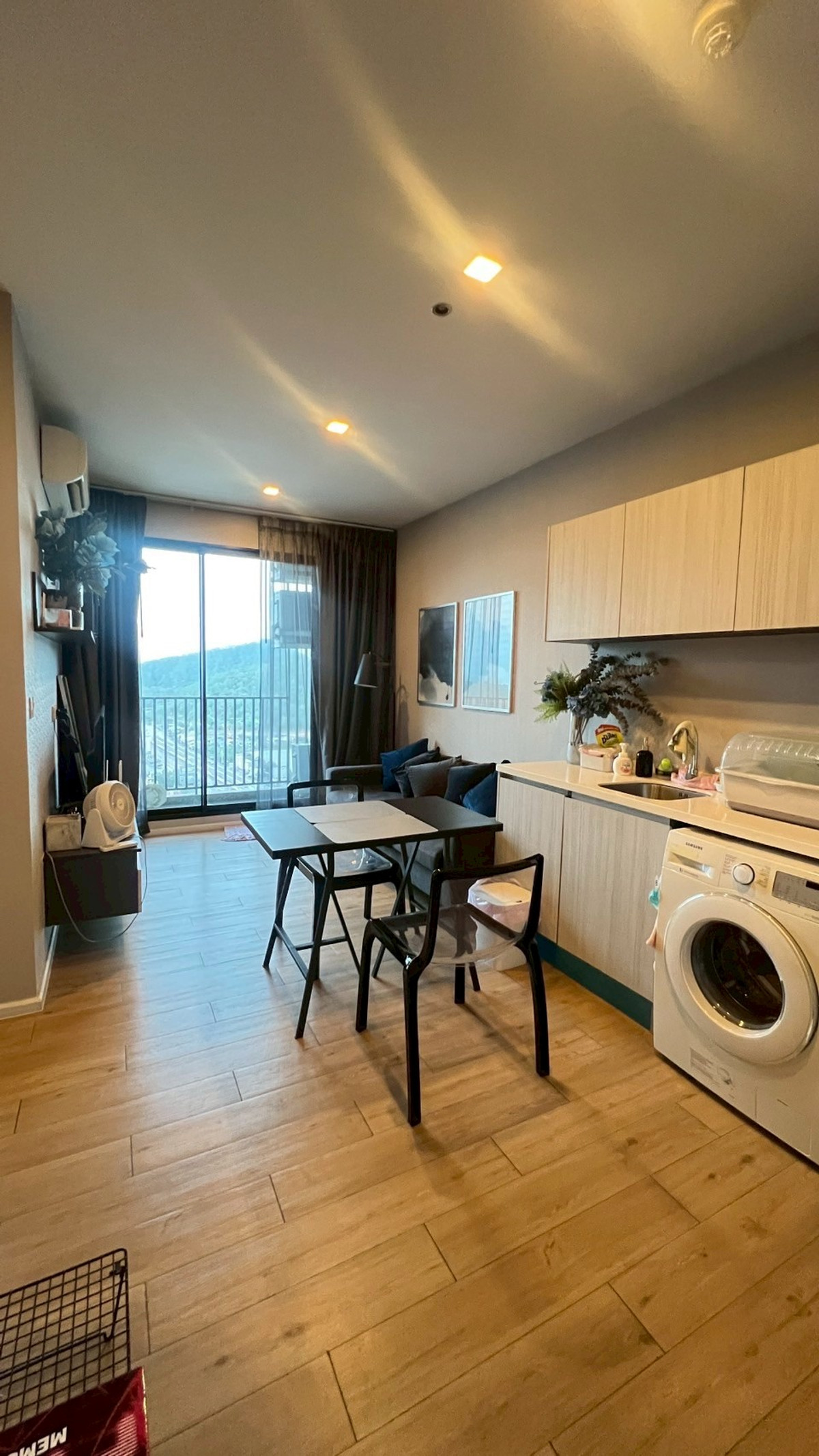 ให้เช่าคอนโดศรีราชา แหลมฉบัง บ้านบึง : 🔥 เช่าพร้อมอยู่ 2 ห้องนอนสุดคุ้ม 🔥 Notting Hill Leamchabang 