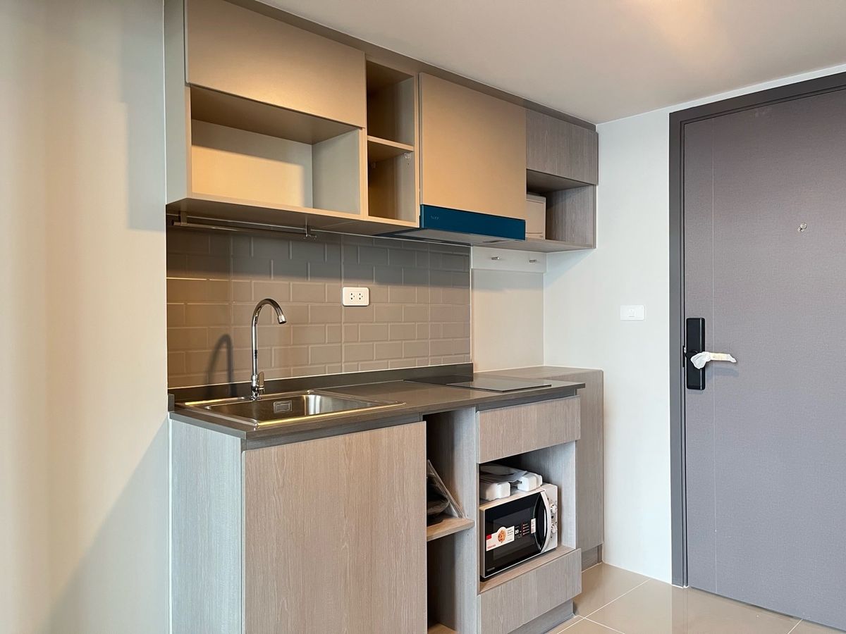 For RentCondoSeri Thai, Ramkhamhaeng Nida : Condo for rent IDO Ramkhamhaeng-Lamsalee 1 hybrid bedroom (2 -story condo) Rent 23,000 baht/month
