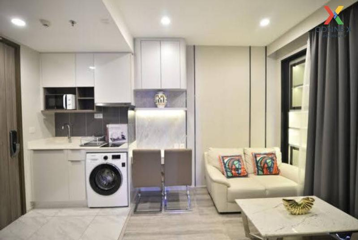 For RentCondoRama9, Petchburi, RCA : FOR RENT condo , Ideo Mobi Asoke , nice view , high floor , MRT-Phetchaburi , Bang Kapi , Huai Khwang , Bangkok , CX-02332