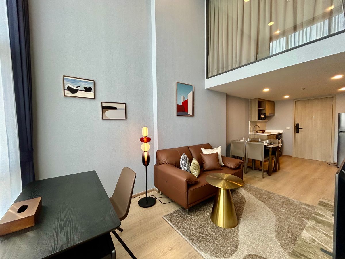 For RentCondoKhlongtoei, Kluaynamthai : 🔥Life Rama4 - Asoke: 2Bedroom (Duplex), 1 bathroom
