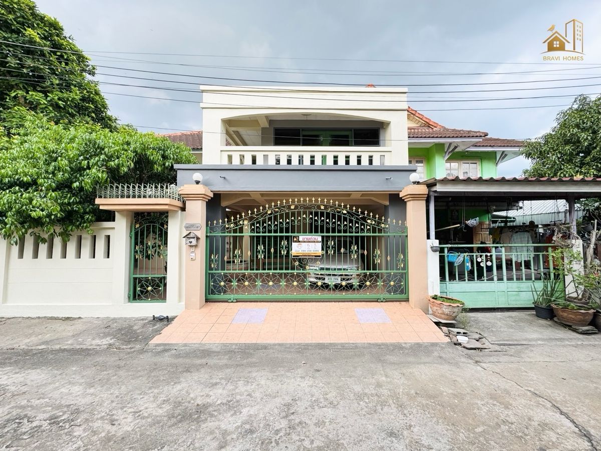 For SaleHousePhutthamonthon, Salaya : Detached house, Pruksa 4 (behind the corner)‼ ️ Phutthamonthon Sai 4