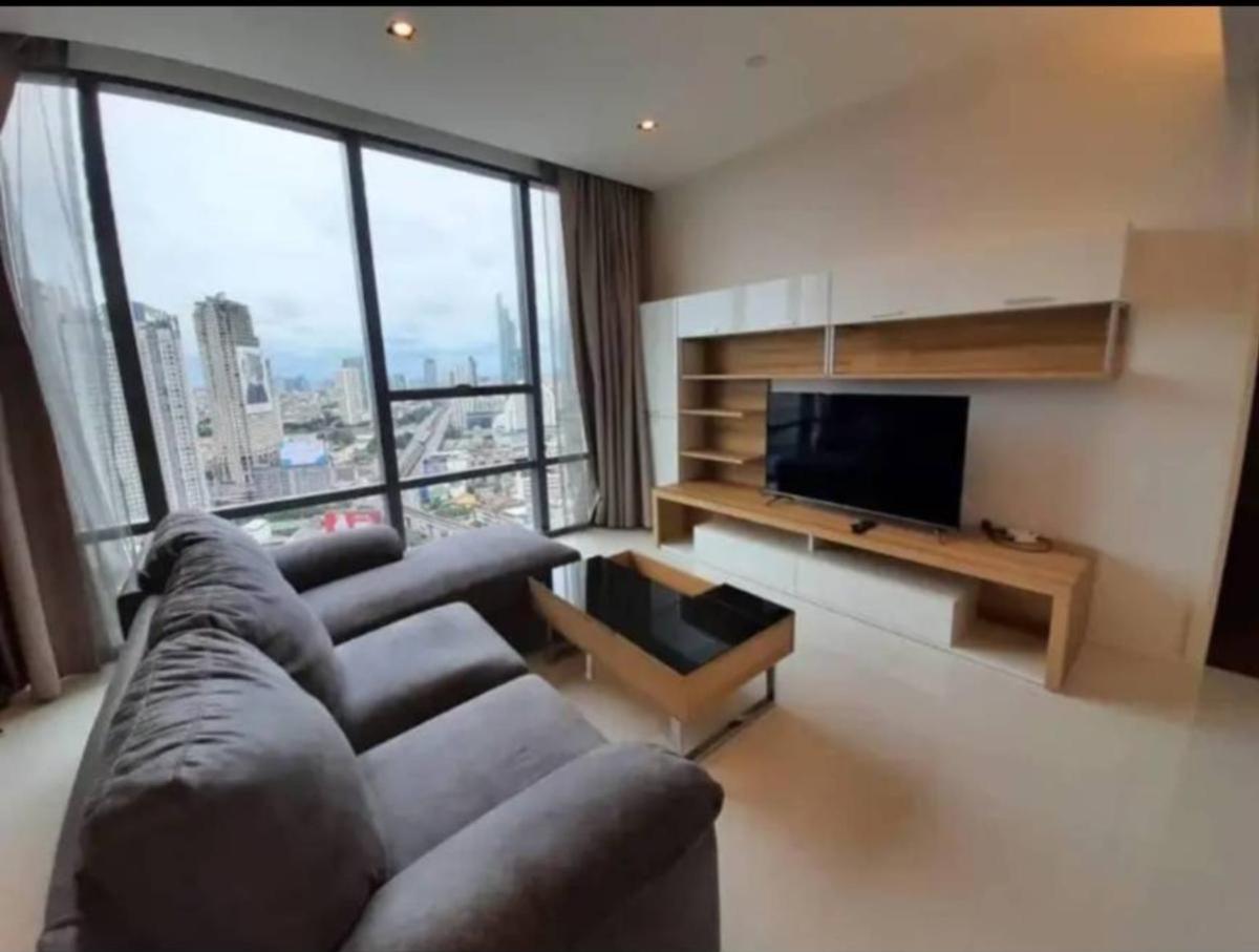For RentCondoSathorn, Narathiwat : For Rent Condo , The Bangkok Sathorn , high floor , river view , BTS-Surasak , Yannawa , Sa Thon , Bangkok , CX-84121