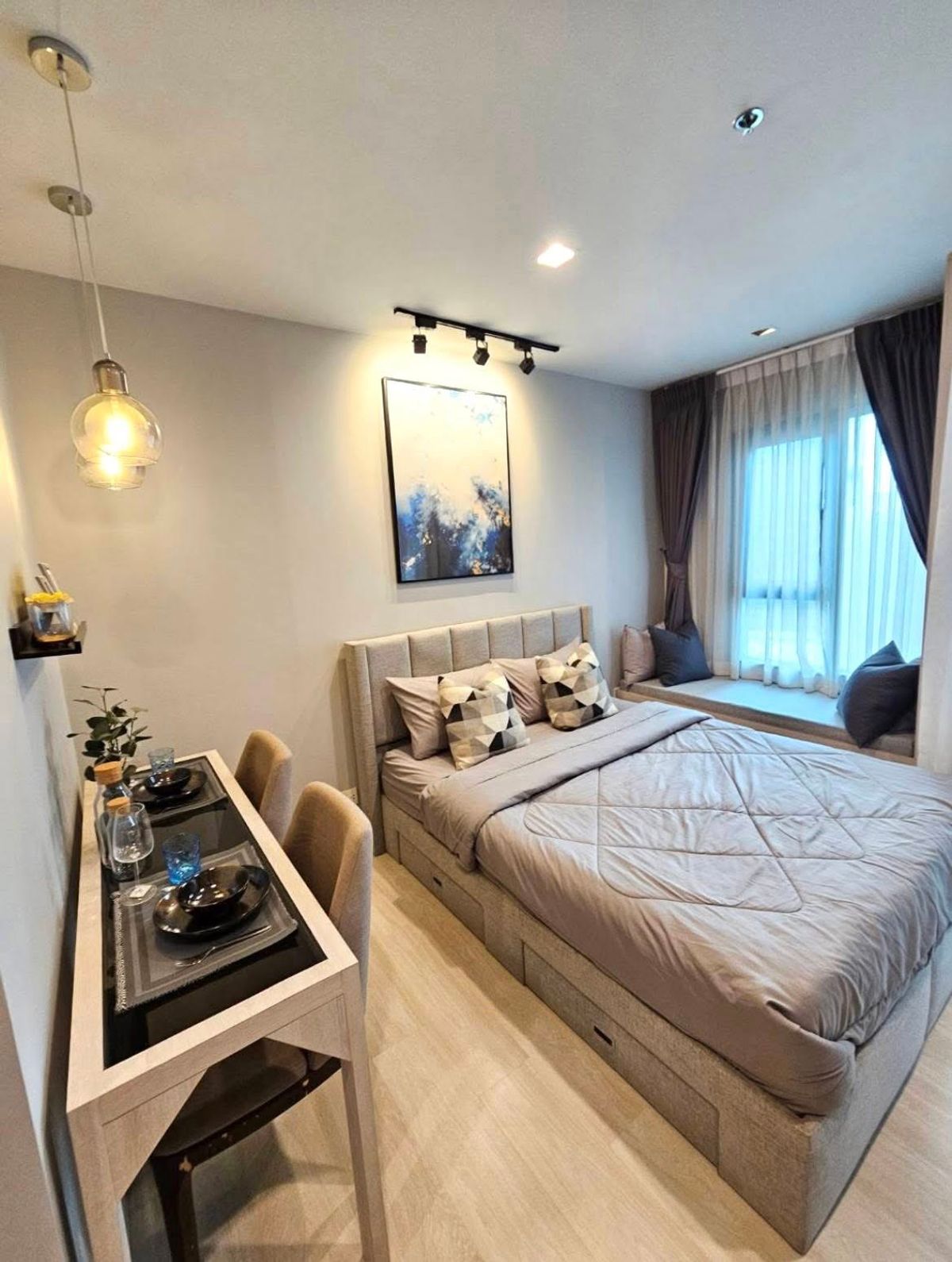 For RentCondoWitthayu, Chidlom, Langsuan, Ploenchit : Life One Wireless Condo for Rent (Life One Wireless), size 25 sq.m.