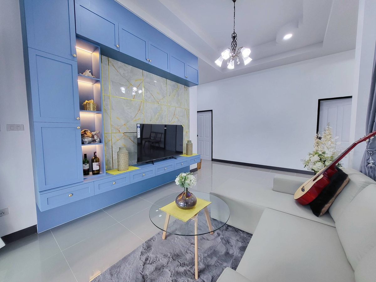 For SaleHouseRayong : House for sale, Khu River, Soi 2, Pluak Daeng, Rayong, fully decorated Prices start at only 2.49 deleted.