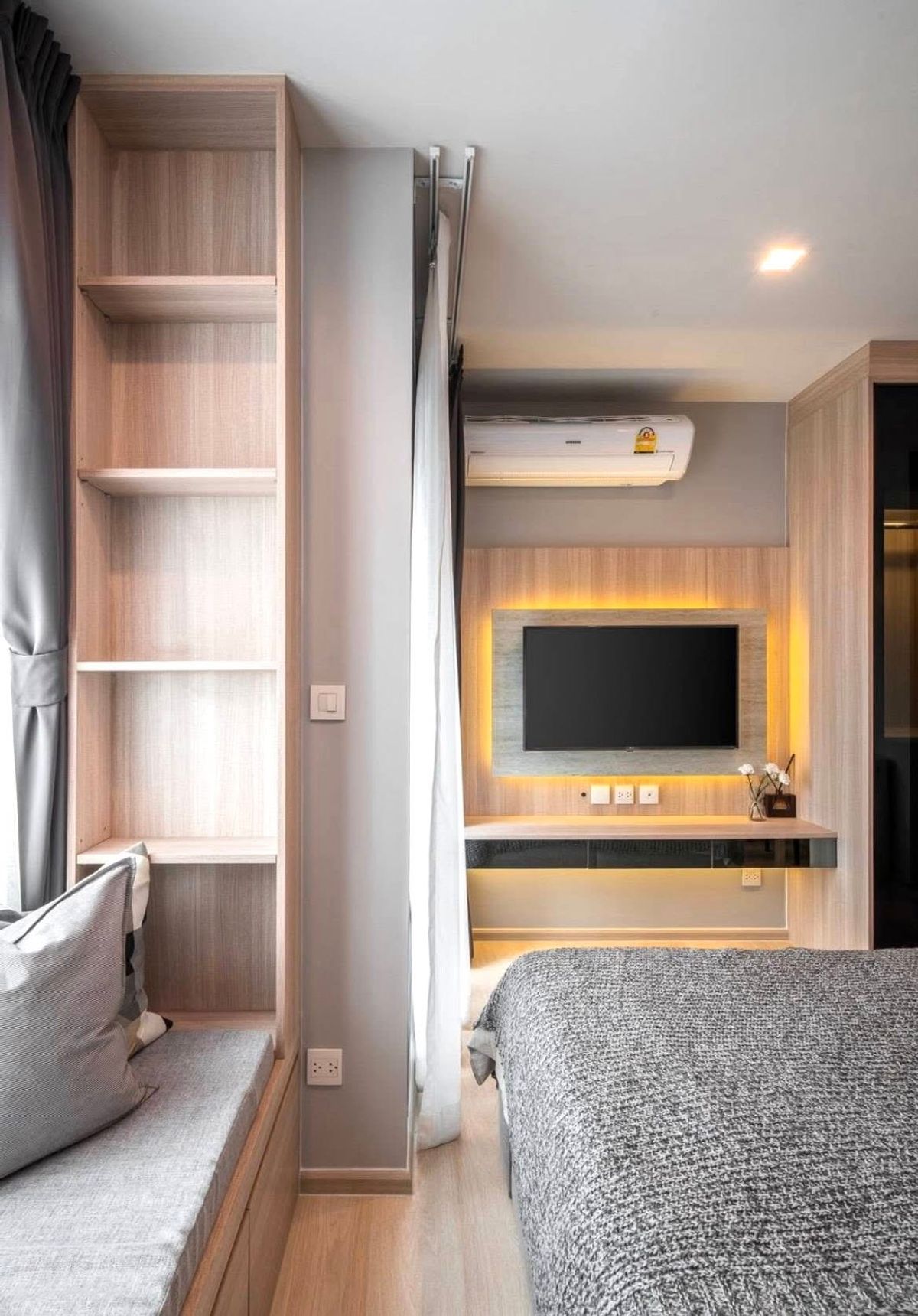 For RentCondoWitthayu, Chidlom, Langsuan, Ploenchit : Life One Wireless Condo for Rent (Life One Wireless), size 25 sq.m.