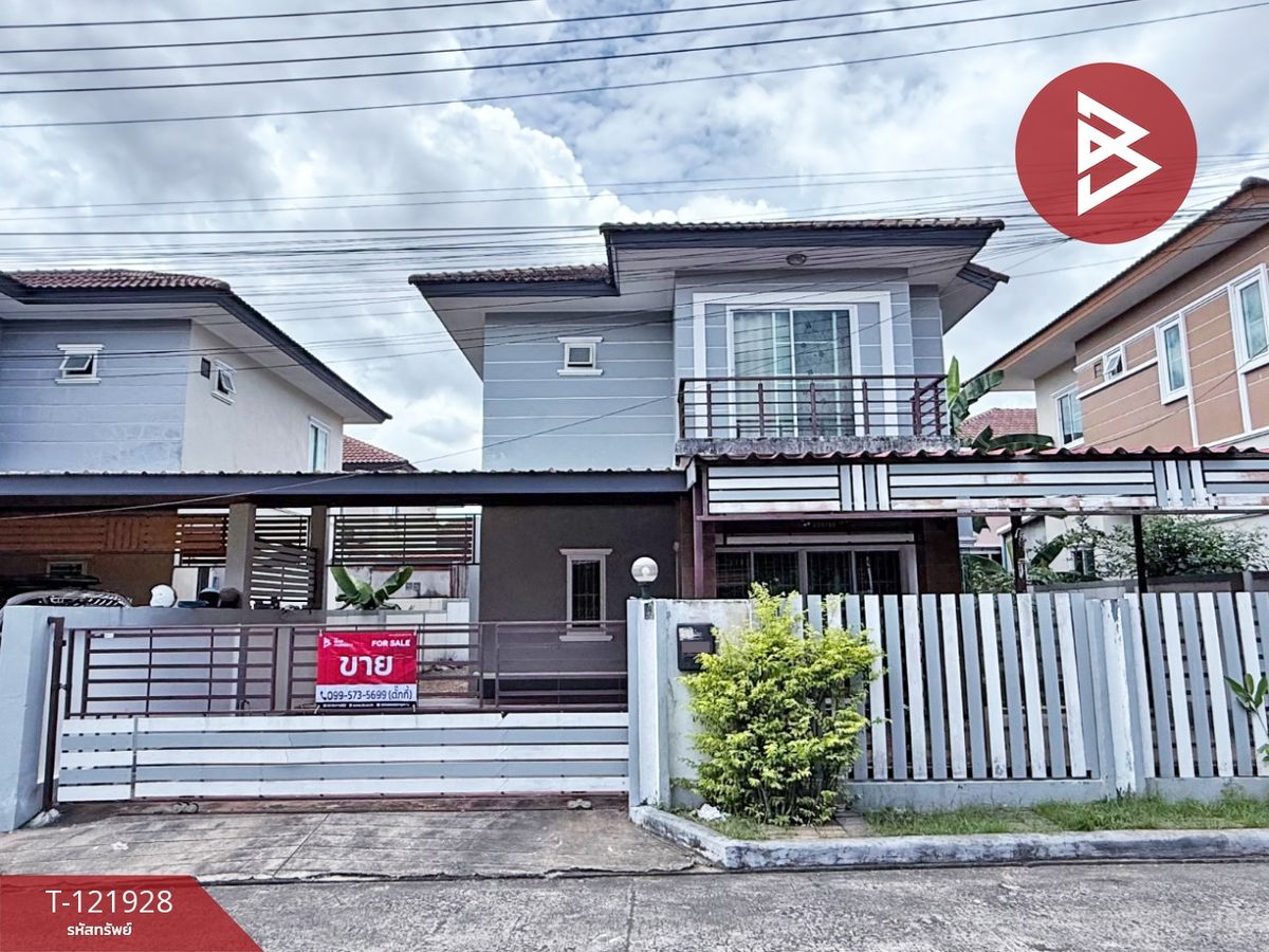 For SaleHousePattaya, Bangsaen, Chonburi : 2 storey detached house for sale at Na Wadee Bowa Village, Bo Win, Sriracha, Chon Buri