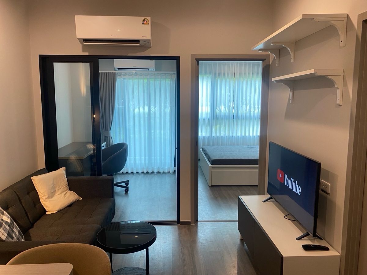 ให้เช่าคอนโดเสรีไทย-นิด้า : เช่า  Ideo รามคำแหง-ลำสาลี สเตชั่น  ห้อง  1bed. plus. 