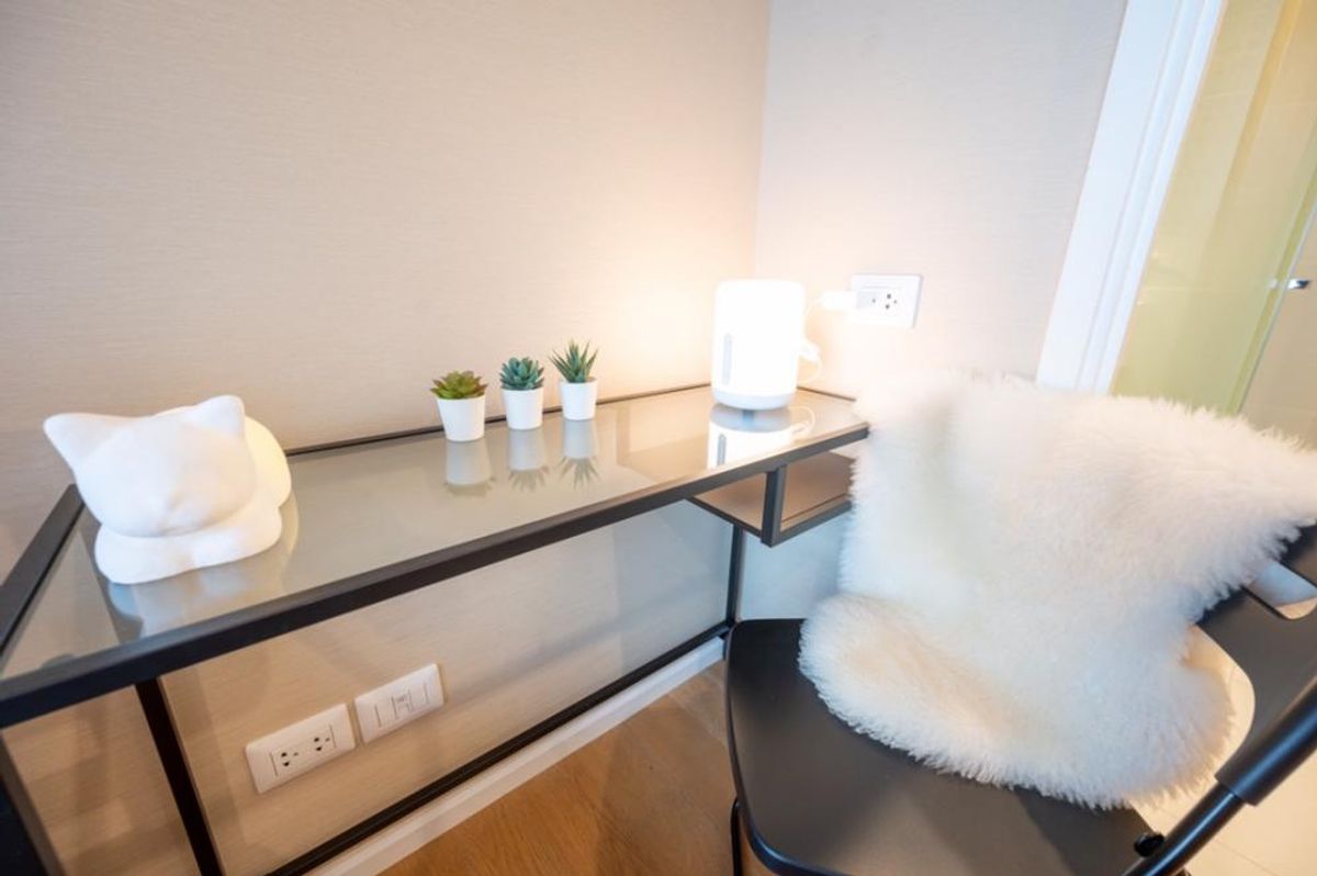 For RentCondoLadprao, Central Ladprao : For rent 📍 The Saint Residences 📍 Fully furnished and equipped, near BTS Ha Yaek Lat Phrao