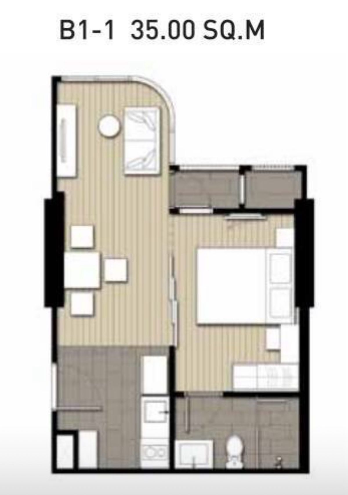 ขายคอนโดราชเทวี พญาไท : ขายขาดทุน ต่ำกว่าตลาด Q Chidlom - Phetchaburi 1 ห้องนอน 4.80ลบ. | ติดต่อ 092-196-1444