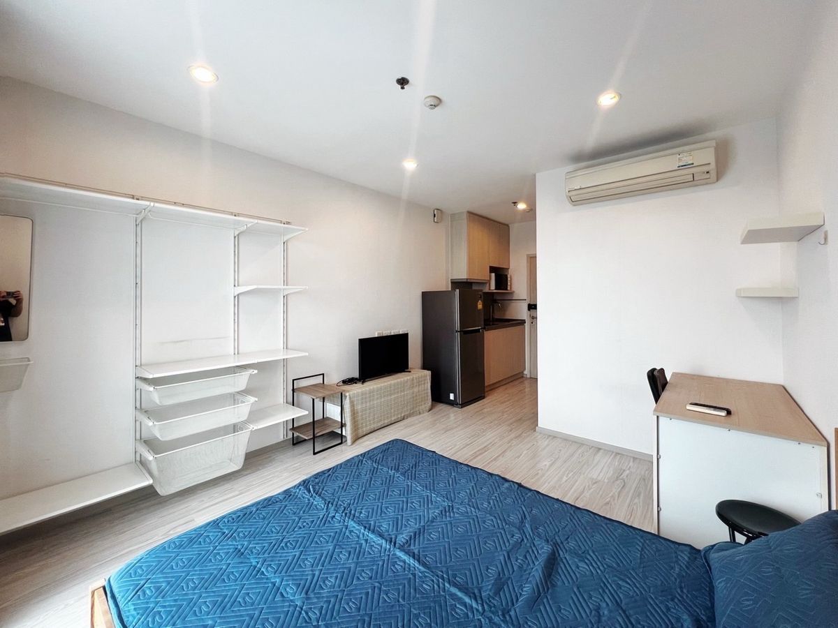 For RentCondoBangna, Bearing, Lasalle : 🔥 [ For Rent ] -  Ideo Mobi Eastgate / Fully furnished, unblockable view. Easily to travel around by BTS Bangna and close to BITEC 9,500 thb👍