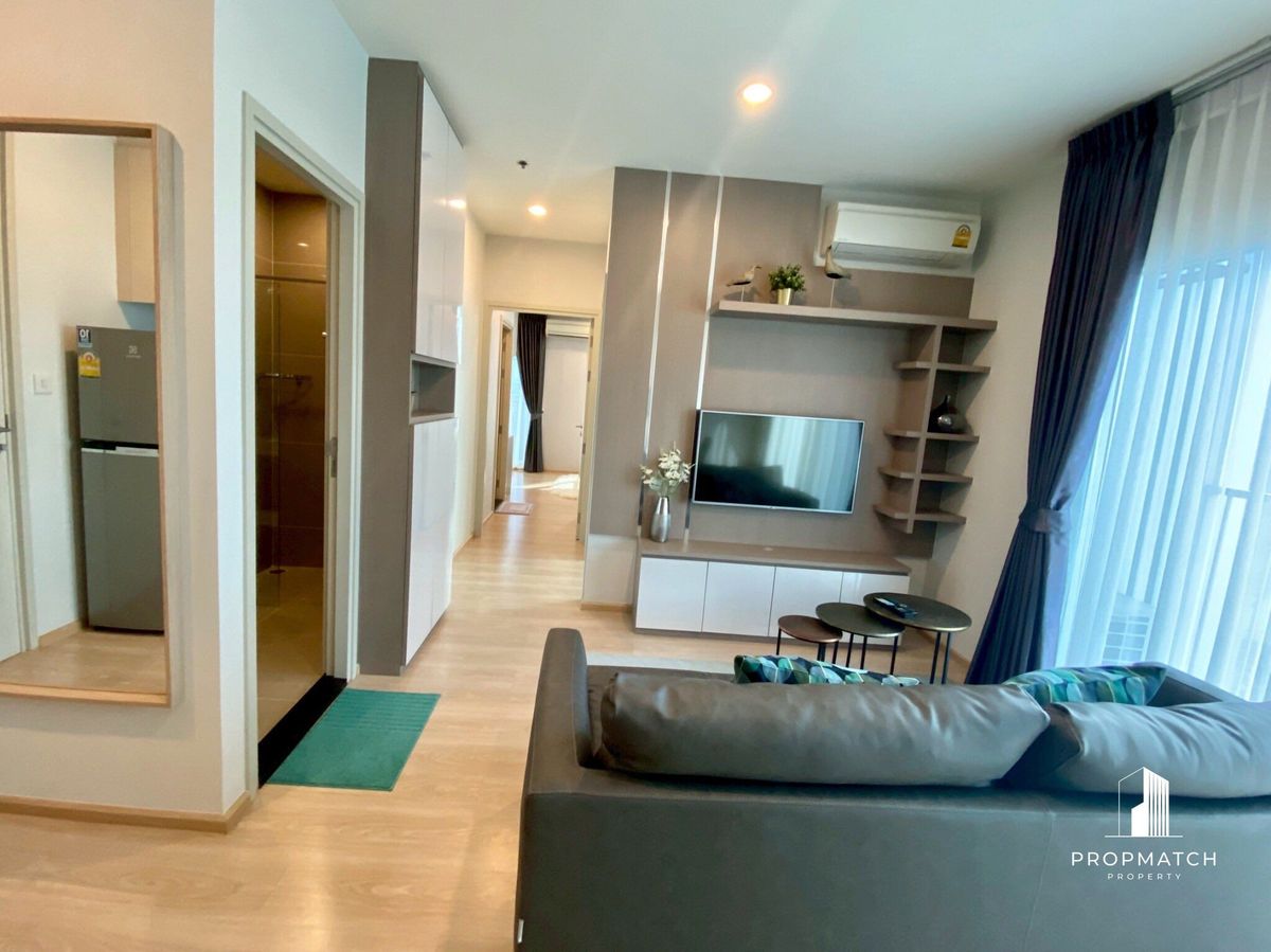 For RentCondoRatchadapisek, Huaikwang, Suttisan : ✨flash deal ✨NOBLE Revolve Ratchada 1 (2BED 2BATH 53.8SQM.) Completely decorated !! Only 29,000 baht per month Tel.0981315848 @PropMatch