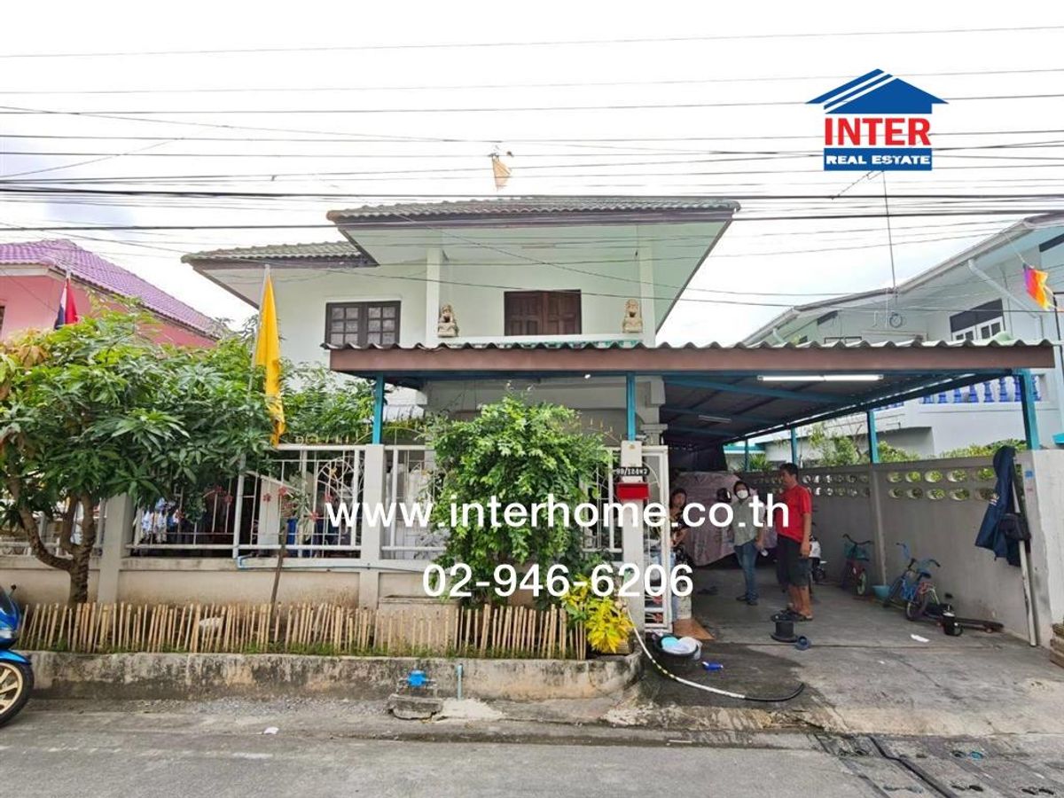 ขายบ้านสมุทรปราการ สำโรง : บ้านเดี่ยว 2 ชั้น 51 ตร.ว. หมู่บ้านบางพลีนิเวศน์ ซอยบางพลีนิเวศน์แยก3 ถนนกิ่งแก้ว-บางพลี ถนนบางนา-ตราด บางพลี สมุทรปราการ
