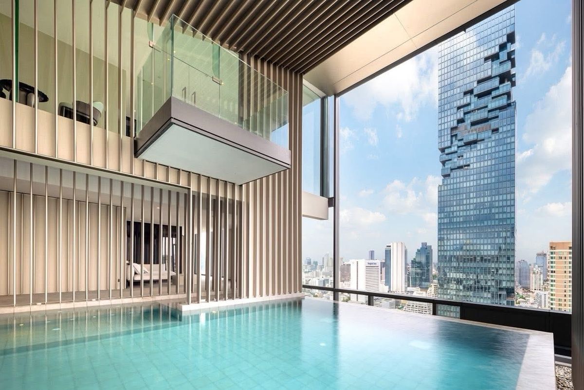 For RentCondoSathorn, Narathiwat : For Rent: Tait 12 Sathorn Condominium
1 Bedroom near BTS Saint Louis