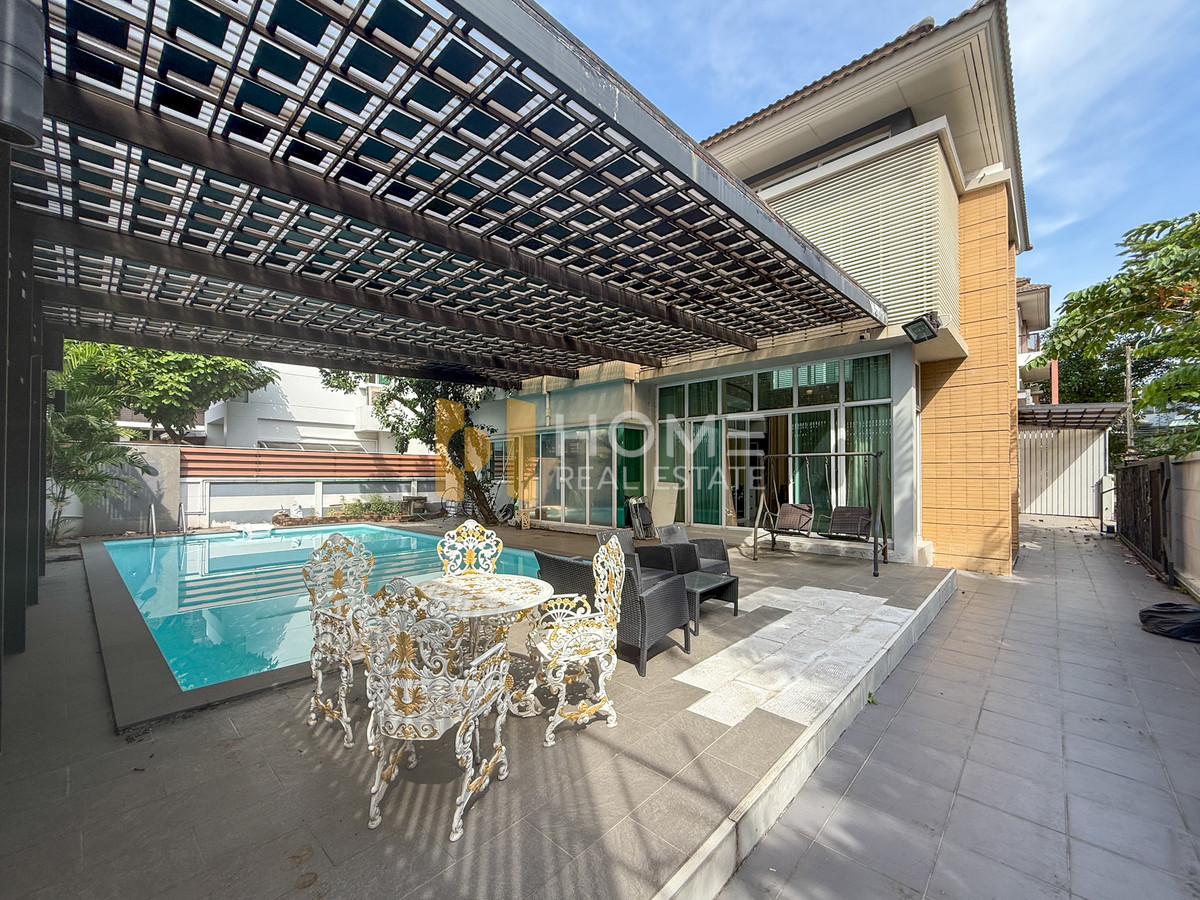 ขายบ้านเกษตร นวมินทร์ ลาดปลาเค้า : บ้านเดี่ยว แกรนด์ บางกอก บูเลอวาร์ด เกษตร - นวมินทร์ / 5 ห้องนอน (ขาย), Grand Bangkok Boulevard Kaset - Nawamin / Detached House 5 Bedrooms (FOR SALE) TPM065