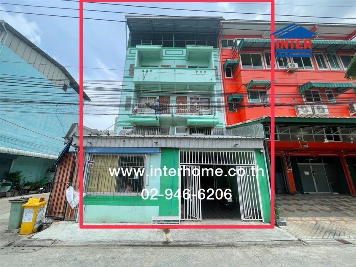 For SaleShop HouseBang kae, Phetkasem : Commercial building 3.5, 38 sq.w., commercial building, Soi Petchkasem 98/1, Petchkasem Road, Phasi Charoen District, Bangkok