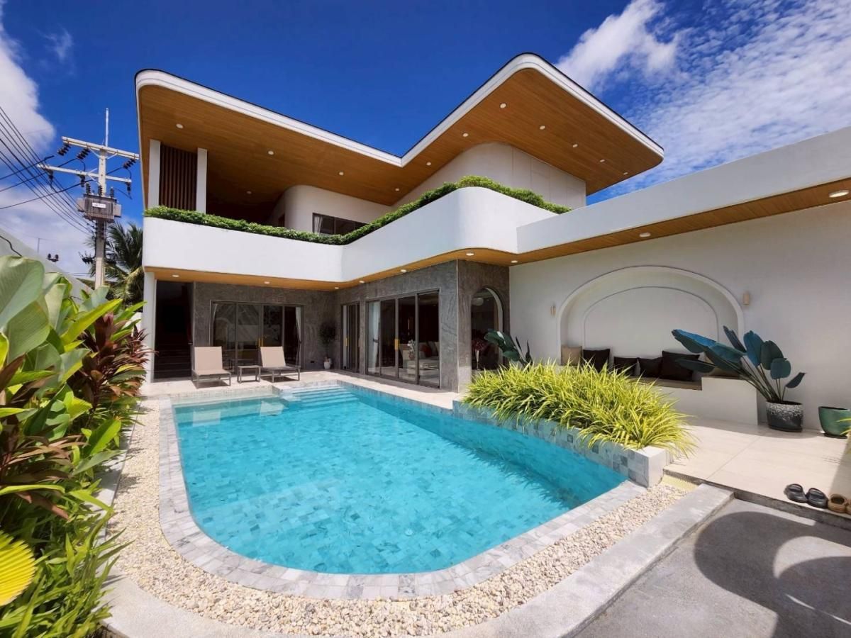 For SalePhuket : 💎 Sierra Vista Phuket 💎 Luxury villa ready to move in, 4 Bed 🏠 Only 19.9 MB 💰 Yield 9%* per year, near Bang Tao Beach 🌊