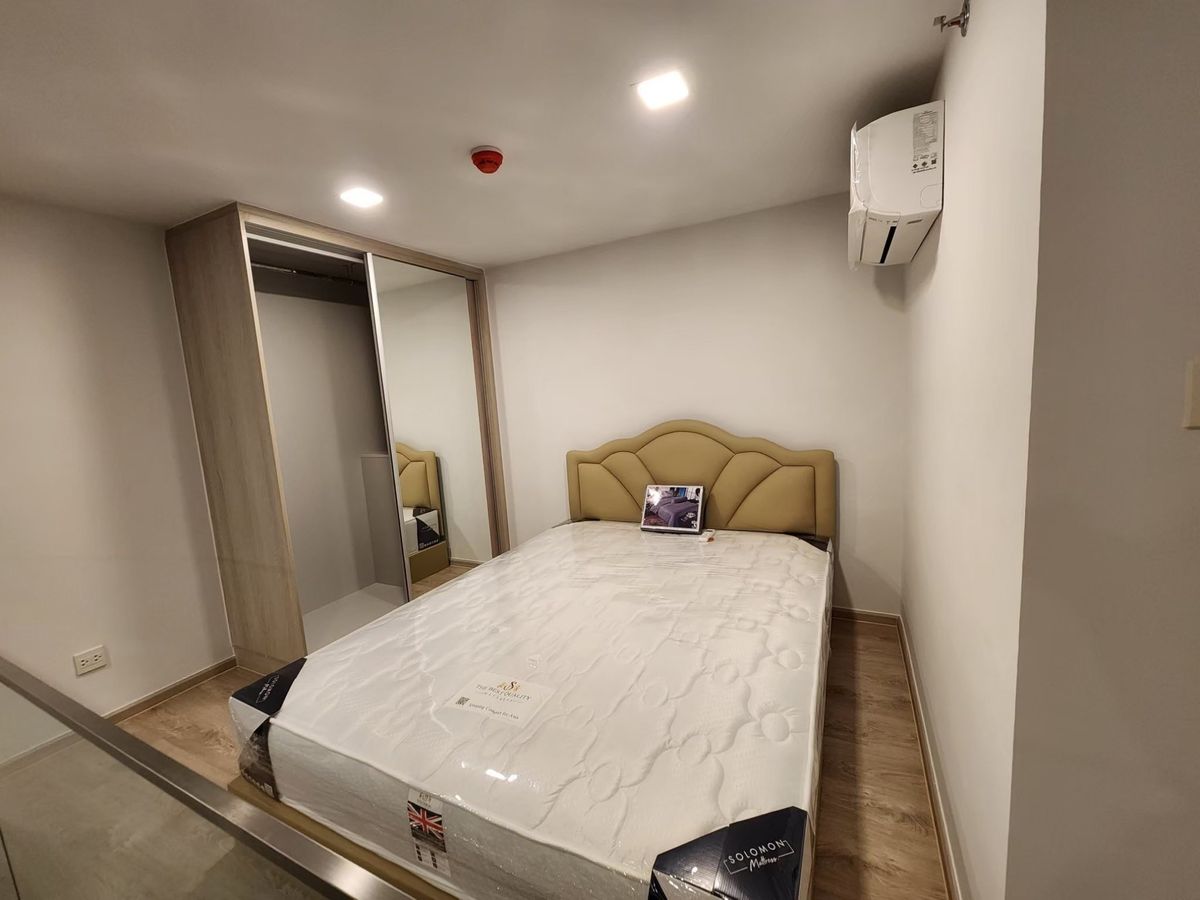 For RentCondoRama9, Petchburi, RCA : Ech251012 for rent The Tree Pattanakarn - Ekkamai | Duplex 37 sq.m. | Floor 28, East view | Rent 23,000 baht/month