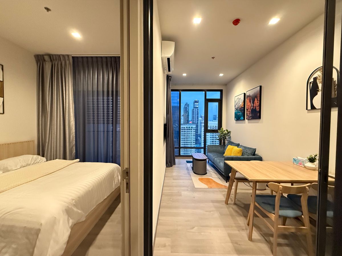 ให้เช่าคอนโดราชเทวี พญาไท : ⚜️ Corner 1 bedroom for rent at The address siam ratchathewi ⚜️