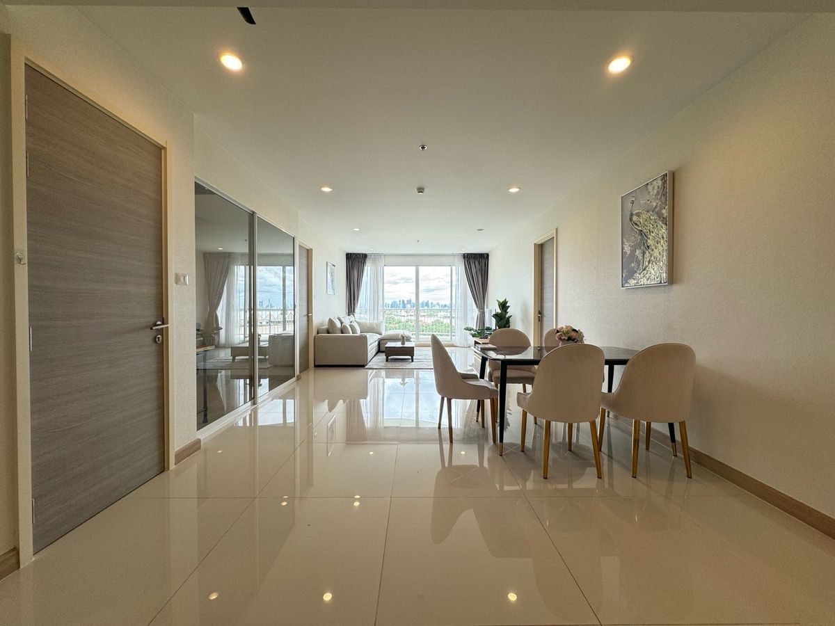 คอนโดพระราม 3 สาธุประดิษฐ์ : Supalai Riva Grande 2BR For Rent