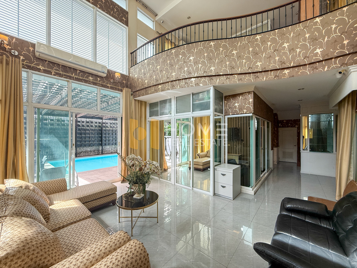 ขายบ้านเกษตร นวมินทร์ ลาดปลาเค้า : บ้านเดี่ยว แกรนด์ บางกอก บูเลอวาร์ด เกษตร - นวมินทร์ / 5 ห้องนอน (ขาย), Grand Bangkok Boulevard Kaset - Nawamin / Detached House 5 Bedrooms (FOR SALE) TPM065