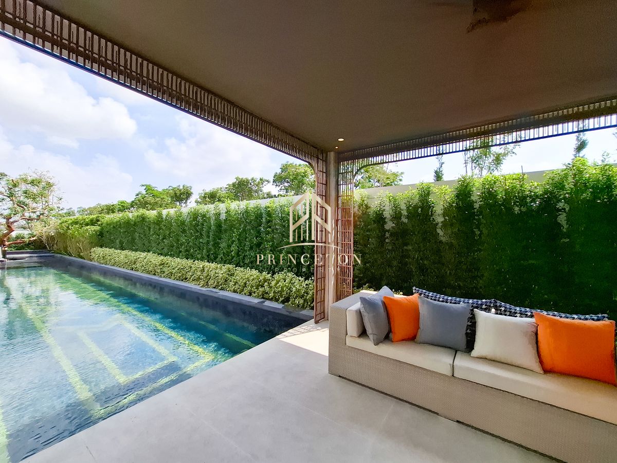 ขายบ้านบางนา แบริ่ง ลาซาล : สัมผัสความหรูหราที่ไม่เหมือนใครกับคฤหาสน์หรู 3 ชั้น CINQ ROYAL The Eighteen Bangna KM.7  📞092-4252445