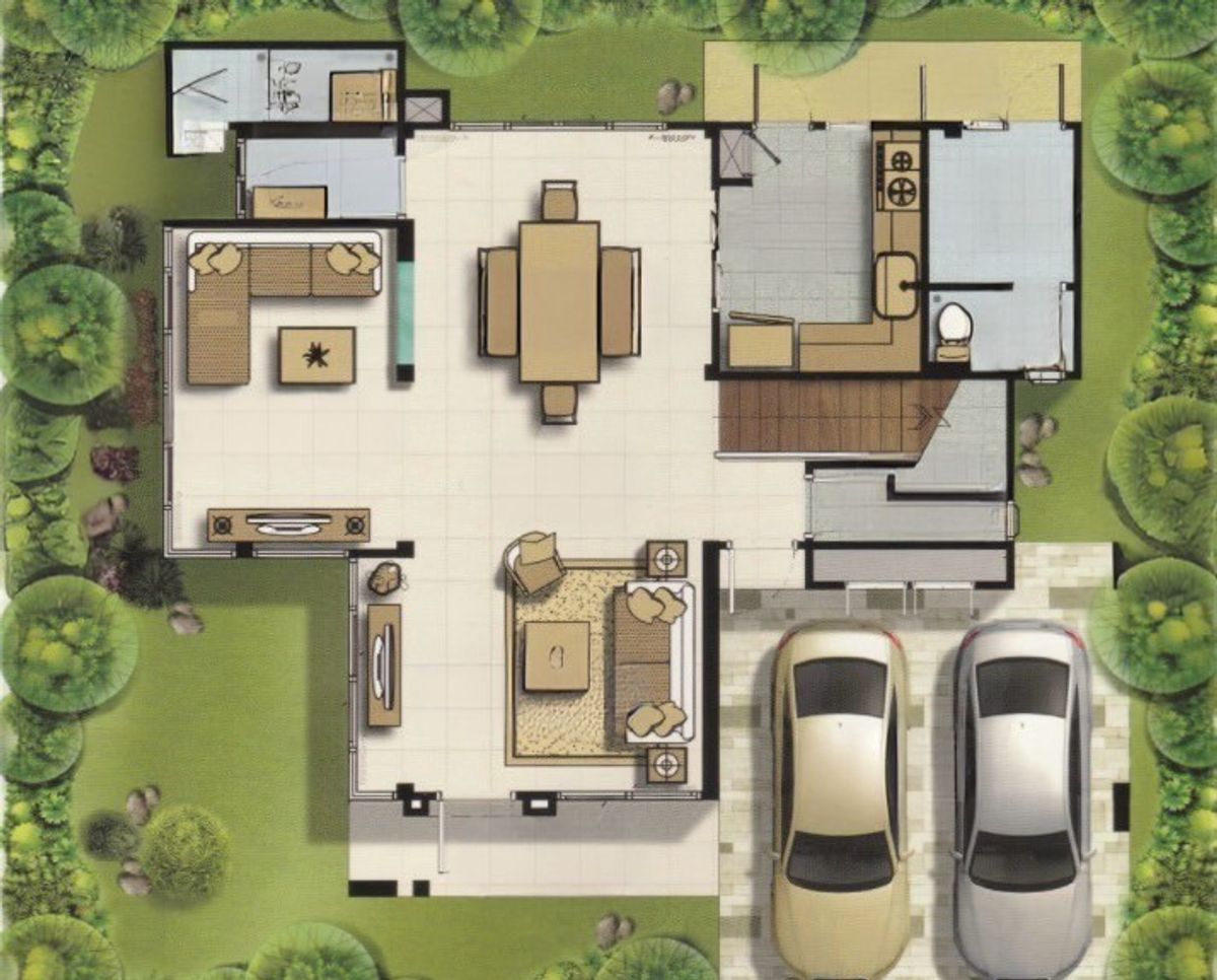 ขายบ้านเกษตรศาสตร์ รัชโยธิน : บ้านเดี่ยว บางกอก บูเลอวาร์ด รามอินทรา กม.2 / 4 ห้องนอน (ขาย), Bangkok Boulevard Ramintra Km.2 / Detached House 4 Bedrooms (FOR SALE) TPM020