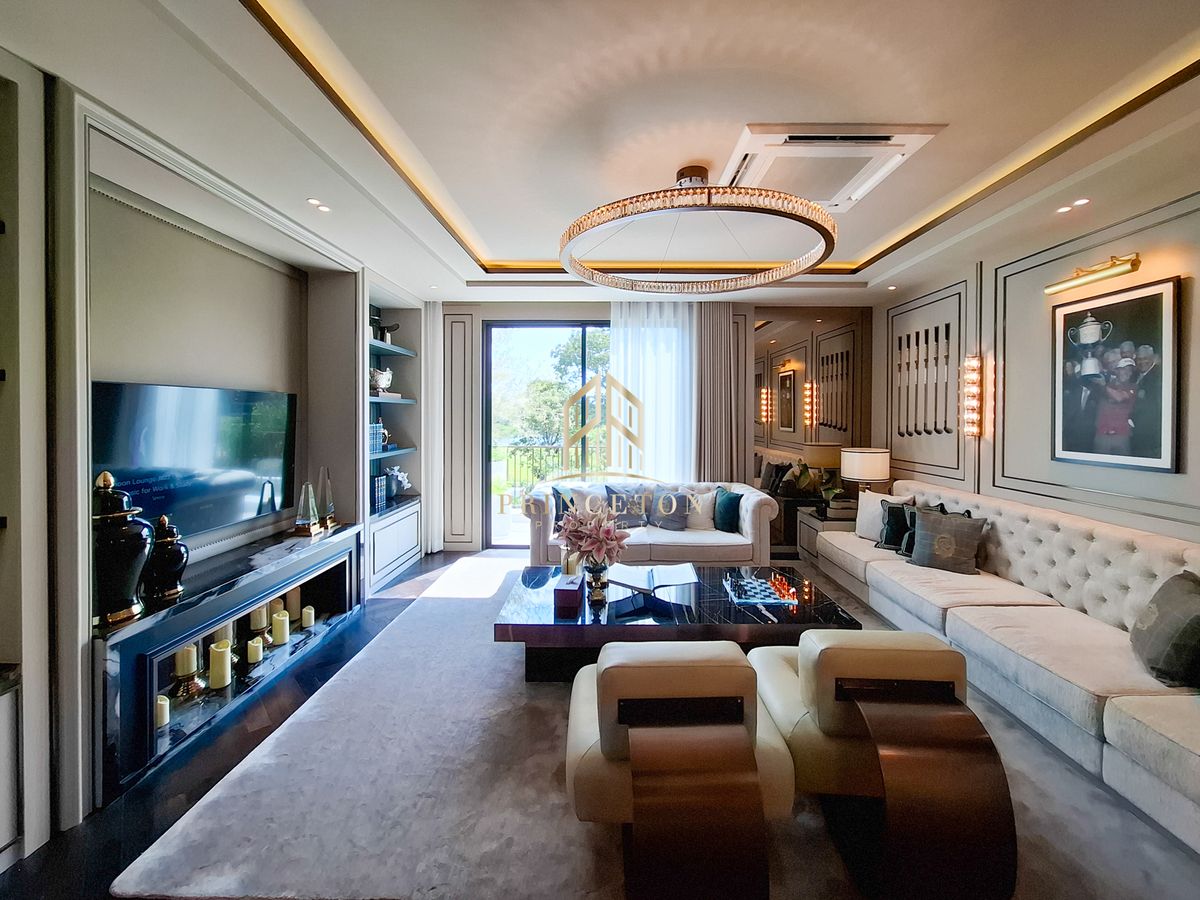 ขายบ้านบางนา แบริ่ง ลาซาล : สัมผัสความหรูหราที่ไม่เหมือนใครกับคฤหาสน์หรู 3 ชั้น CINQ ROYAL The Eighteen Bangna KM.7  📞092-4252445