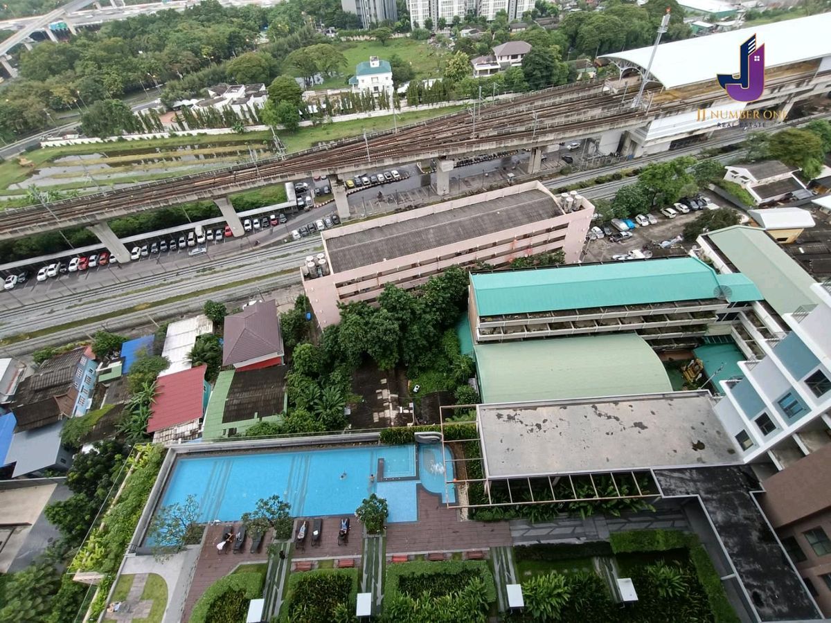 For RentCondoPattanakan, Srinakarin : Condo near the train, new room, complete with rent immediately