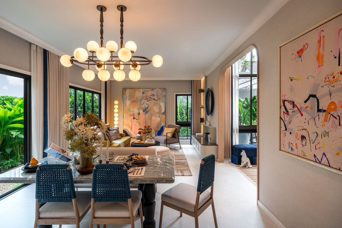 For SaleHouseNawamin, Ramindra : 📌𝐇𝐎𝐓 🔥 🔥 Burasiri Jatuchot, size 246 SQ.M 4 Bed 4 Bath, only 13.9 MB !! Make an appointment to watch the project 086-795-9997 (Jim)