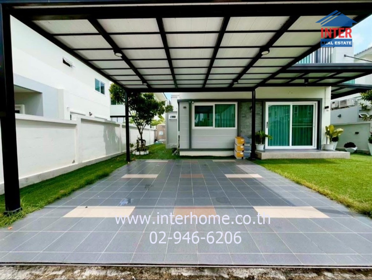 2 storey detached house, 50 sq.w., Palm Ville Thepharak Village (Soi 4), Soi Bang Pla 24, Thepharak Road, Bang Na-Trat Road, Bang Phli, Samut Prakan Loading...