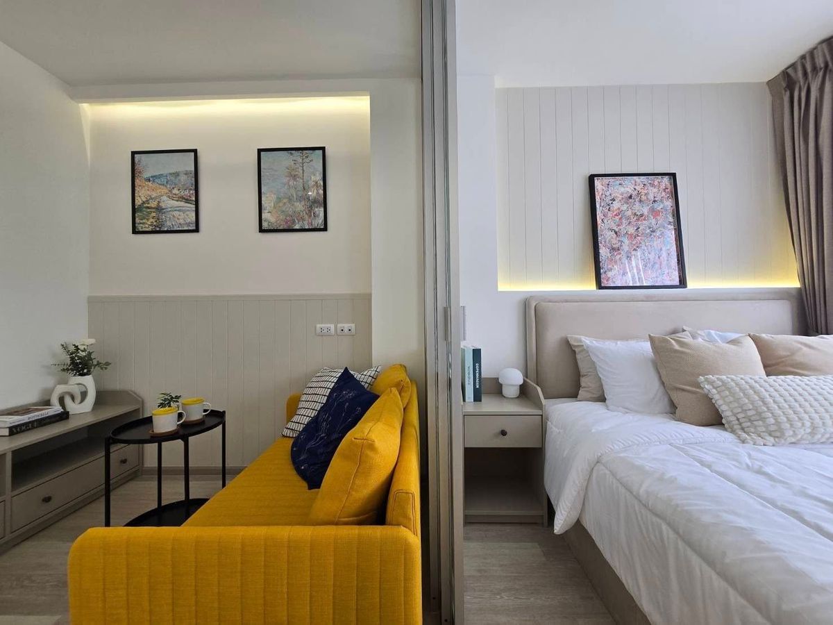 ขายคอนโดเสรีไทย-นิด้า : K-6527 ขาย ! คอนโด LPN นิด้า เสรีไทย ห้องตกแต่งใหม่ พร้อมอยู่