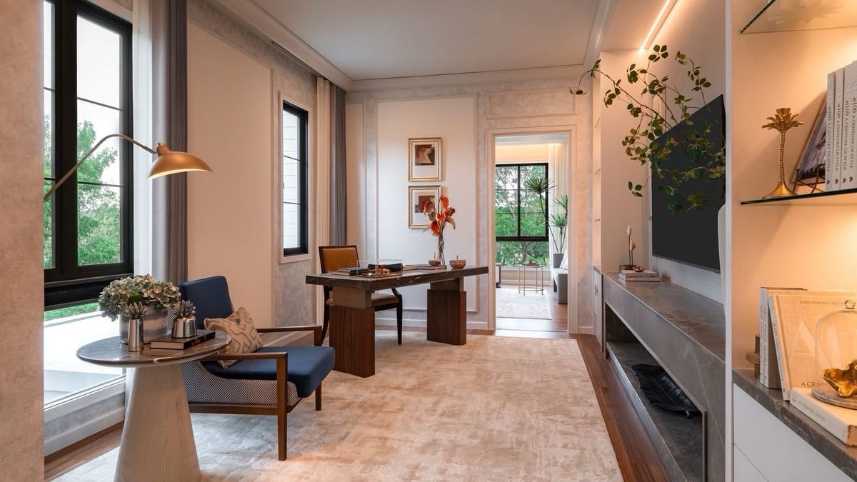 For SaleHouseNawamin, Ramindra : ⚡️𝐄𝐱𝐜𝐥𝐮𝐬𝐢𝐯𝐞 𝐃𝐞𝐚𝐥 ⚡️ Burasiri Jatchot, luxury house next to Chalong Rat Expressway, convenient to travel with a special price of only 13.9 MB !! Make an appointment to watch the project 086-795-9997 (Jim)