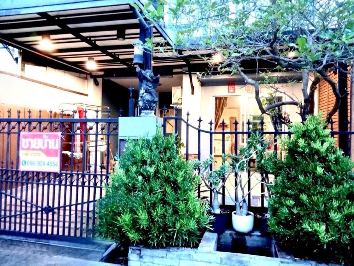 For SaleTownhomeRathburana, Suksawat : 2 storey townhouse for sale, Pruksa Ville Village 25 Phuttha Bucha 36, ​​decorated in Bang Mot, Thung Khru, Bangkok