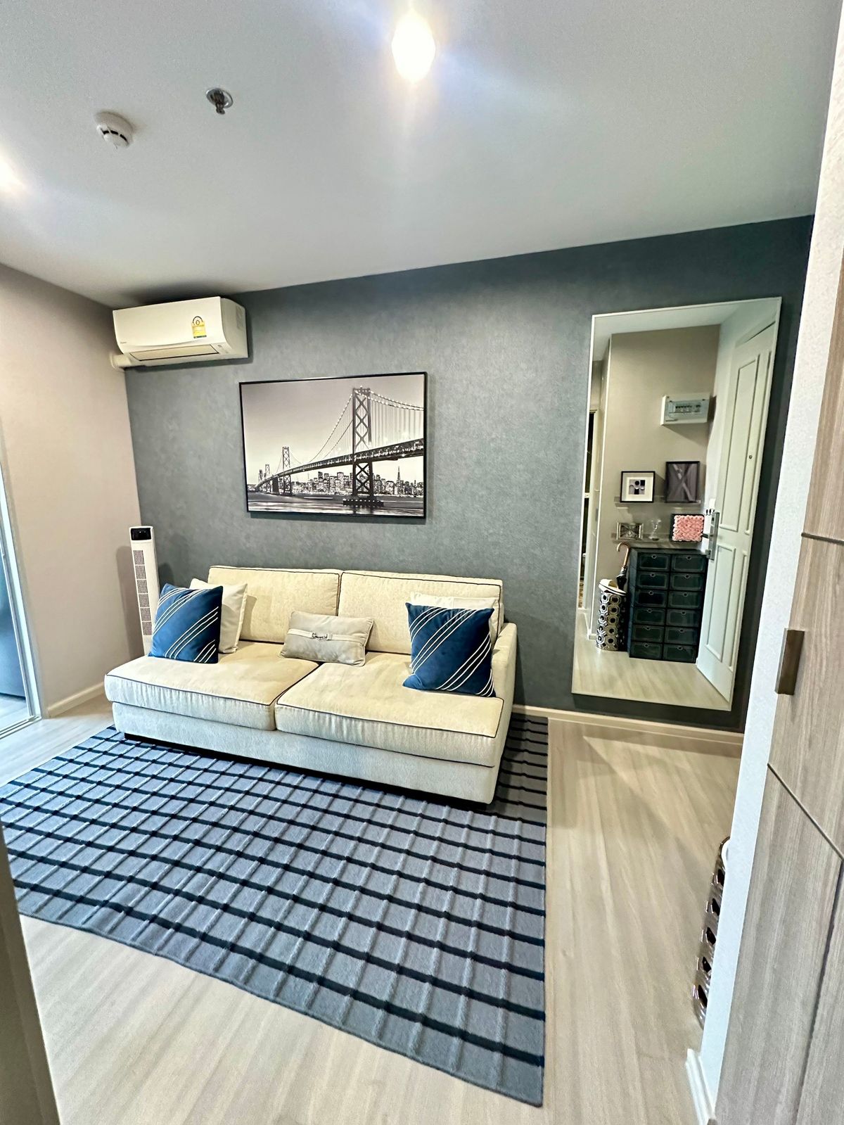 ขายคอนโดปิ่นเกล้า จรัญสนิทวงศ์ : ความเป็นส่วนตัวสูง ชั้นเตี้ย แต่งสวย พร้อมให้เข้าอยู่วันนี้  The Parkland  Charan – Pinklao