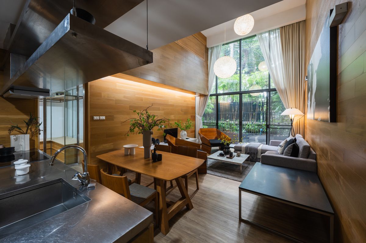 For SaleCondoSukhumvit, Asoke, Thonglor : Siamese Gioia (Sukhumvit 31) Penthouse Duplex 3 bedrooms (decorated with) in the middle of the city.