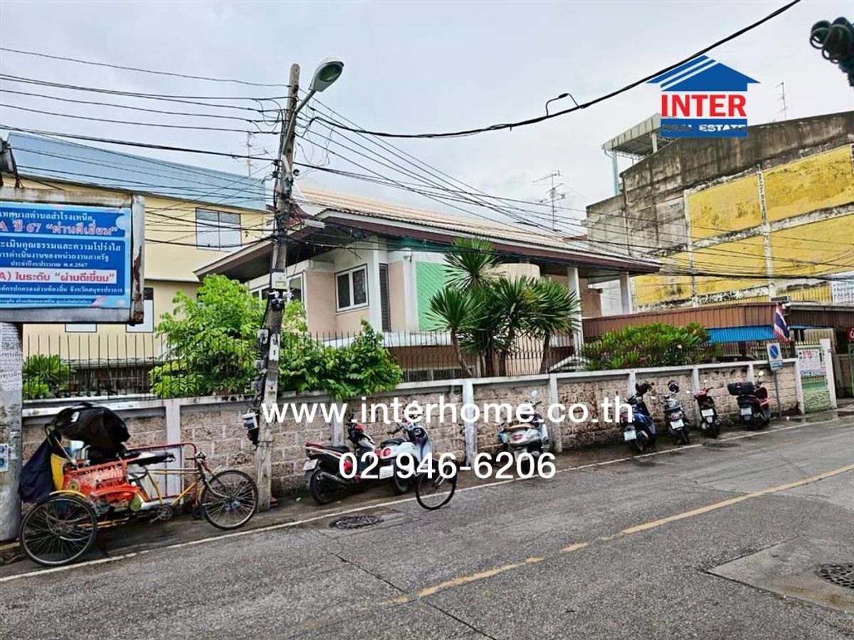 For SaleHouseSamut Prakan,Samrong : 2 storey detached house, 100 sq.w. of Detached house, Soi Samrong Nuea 3 (Pornsang), Sukhumvit Road, Soi Sukhumvit 113 Mueang Samut Prakan, Samut Prakan