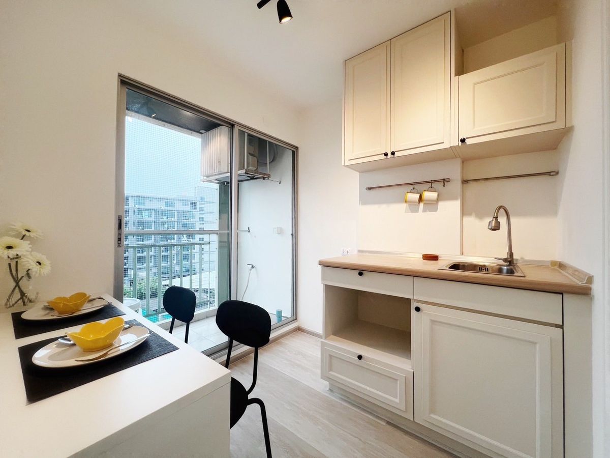 ขายคอนโดเสรีไทย-นิด้า : K-6527 ขาย ! คอนโด LPN นิด้า เสรีไทย ห้องตกแต่งใหม่ พร้อมอยู่