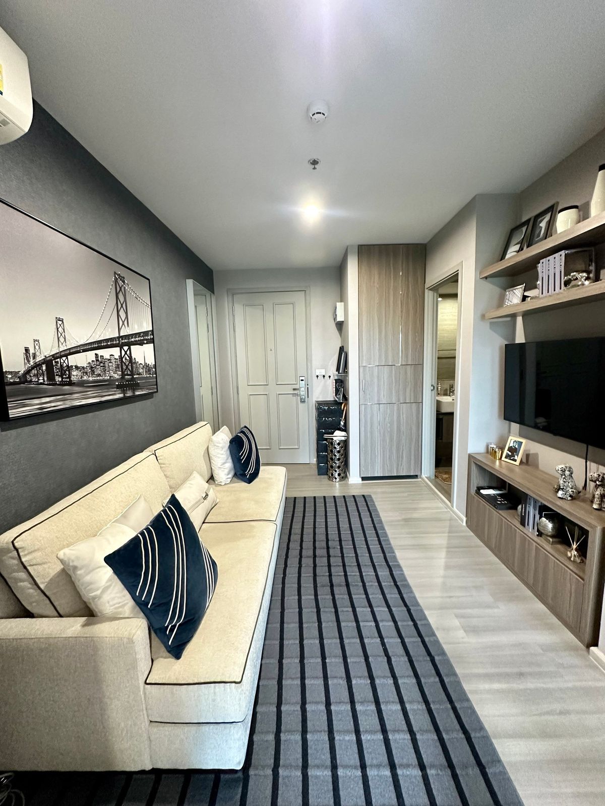 ขายคอนโดปิ่นเกล้า จรัญสนิทวงศ์ : ความเป็นส่วนตัวสูง ชั้นเตี้ย แต่งสวย พร้อมให้เข้าอยู่วันนี้  The Parkland  Charan – Pinklao