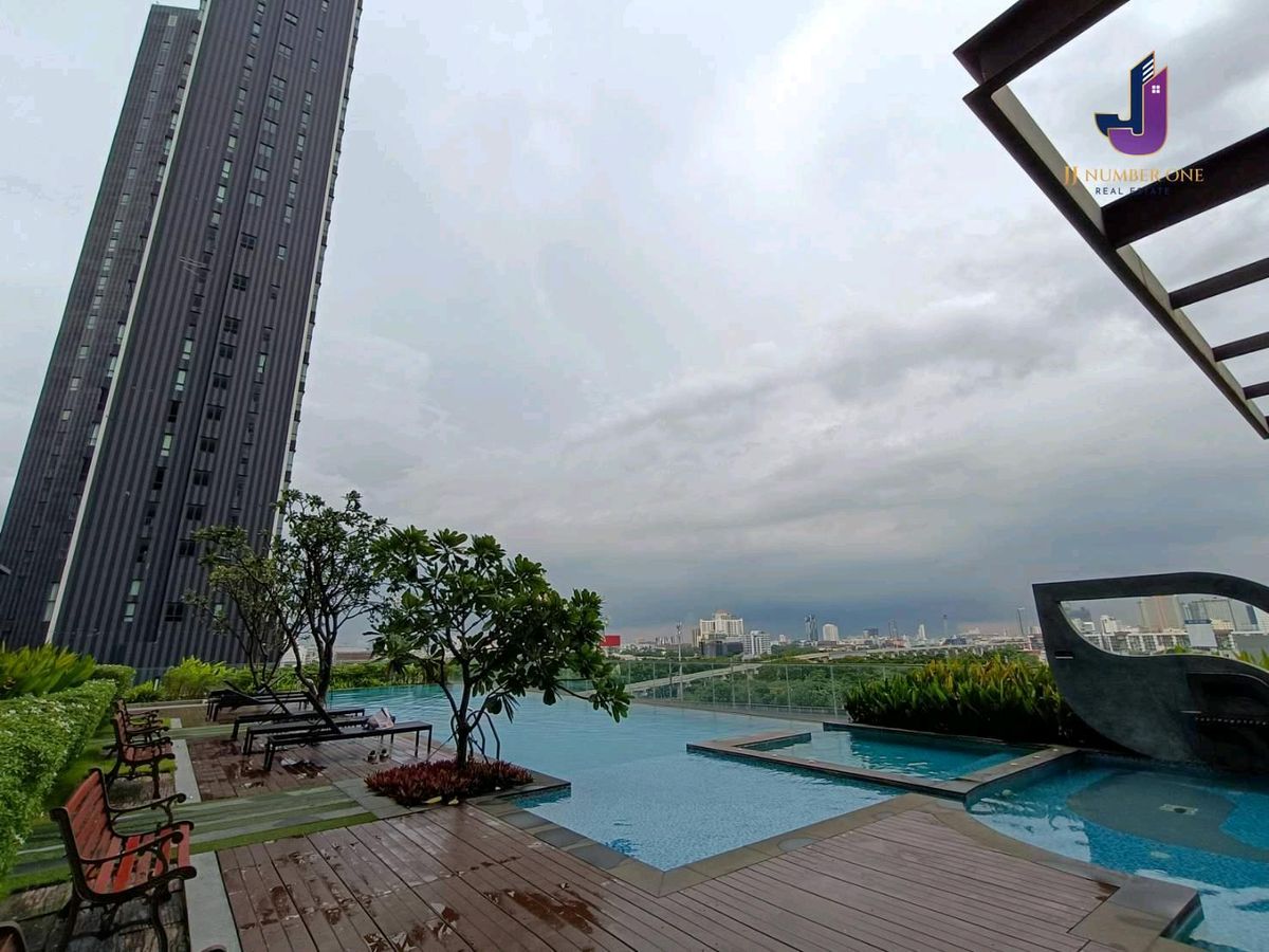 For RentCondoPattanakan, Srinakarin : Condo near the train, new room, complete with rent immediately