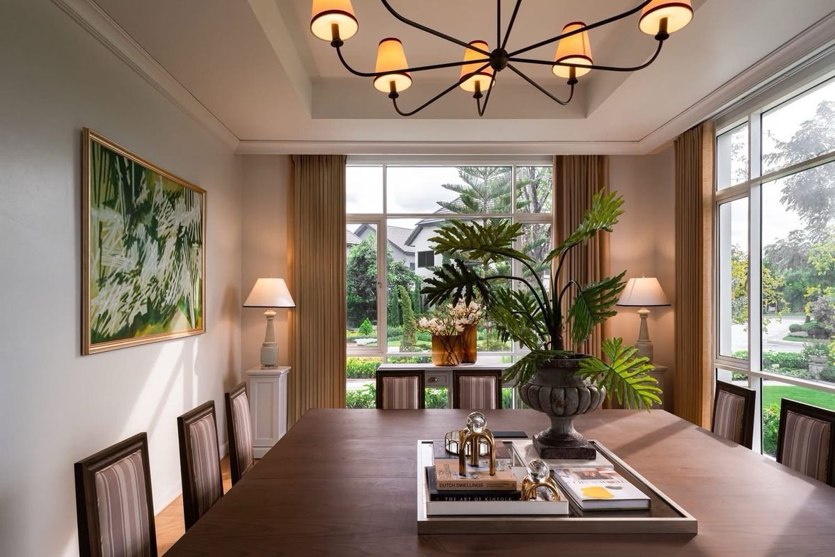 For SaleHouseNawamin, Ramindra : 📌𝐇𝐎𝐓 🔥 🔥 Burasiri Jatuchot, size 246 SQ.M 4 Bed 4 Bath, only 13.9 MB !! Make an appointment to watch the project 086-795-9997 (Jim)