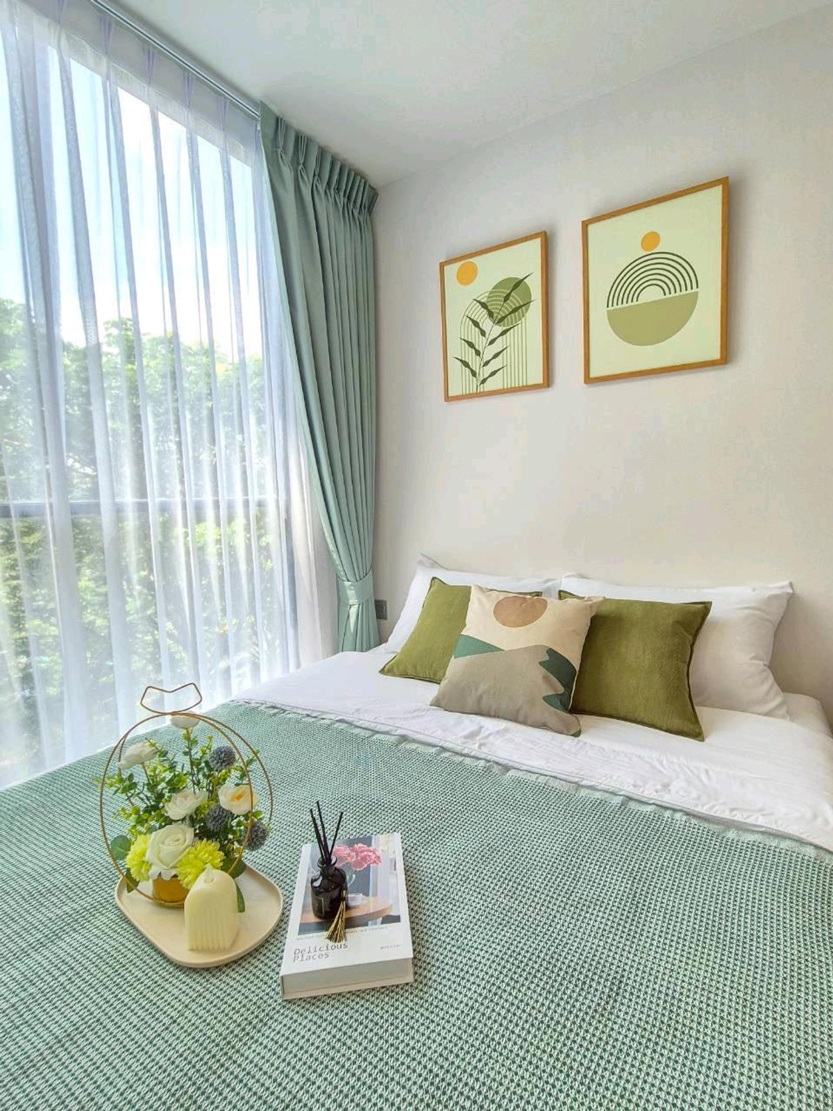 ให้เช่าคอนโดบางนา แบริ่ง ลาซาล : ให้เช่า Atmoz บางนา ห้องใหม่ สวยมาก เฟอร์ครบ พร้อมอยู่