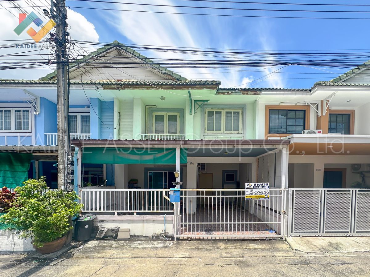 ขายทาวน์โฮมปทุมธานี รังสิต ธรรมศาสตร์ : หมู่บ้าน พฤกษา 12 รังสิต-คลอง 3 ทาวน์เฮ้าส์ คลองหลวง ขายถูก